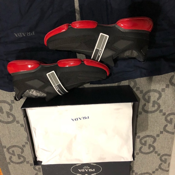 NEW 100% AUTHENTIC PRADA CLOUDBUST SNEAKERS - Picture 6 of 7